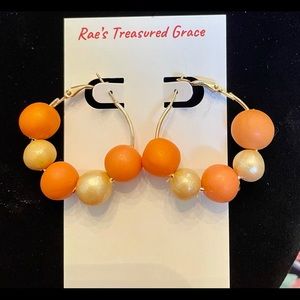 Polymer clay earrings